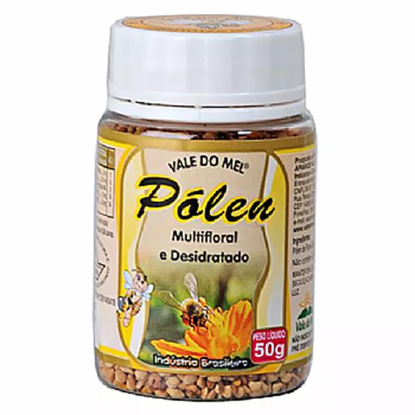 Pólen Multifloral Desidratado, 50g - Vale do Mel Pólen Multifloral Desidratado, 50g - Vale do Mel