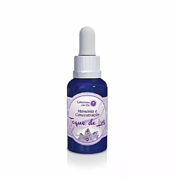 Toque de Luz, 30ml - Memória e Concentração Toque de Luz, 30ml - Memória e Concentração
