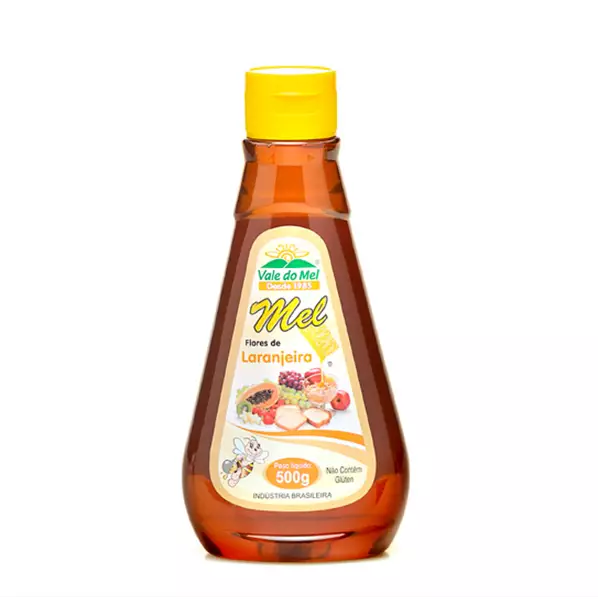 Mel Bisnaga Laranjeira 500g Vale do Mel Mel Bisnaga Laranjeira 500g Vale do Mel