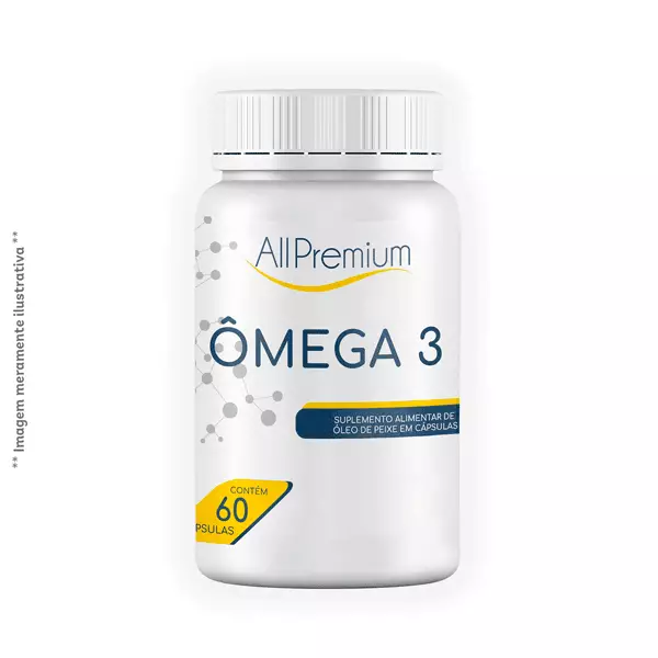 Ômega 3  All Premium - 60 cápsulas Ômega 3  All Premium - 60 cápsulas