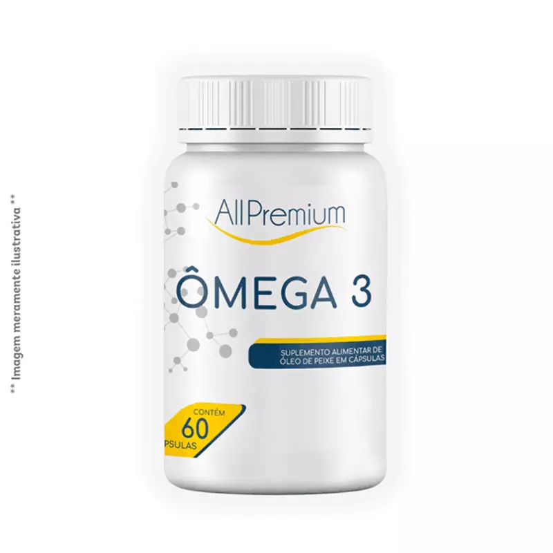 Ômega 3  All Premium - 60 cápsulas