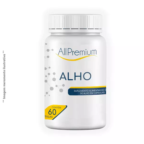 Óleo de Alho 250mg AllPremium 60 cápsulas Óleo de Alho 250mg AllPremium 60 cápsulas