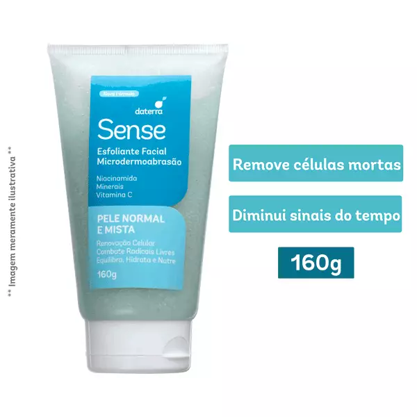 Esfoliante Facial 160g - Sense Pele Normal E Mista Esfoliante Facial 160g - Sense Pele Normal E Mista