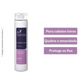 Shampoo Desamarelador 290ml - Sense