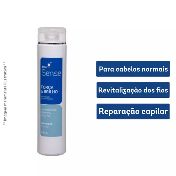 Condicionador Força e Brilho 290ml – Sense Condicionador Força e Brilho 290ml – Sense