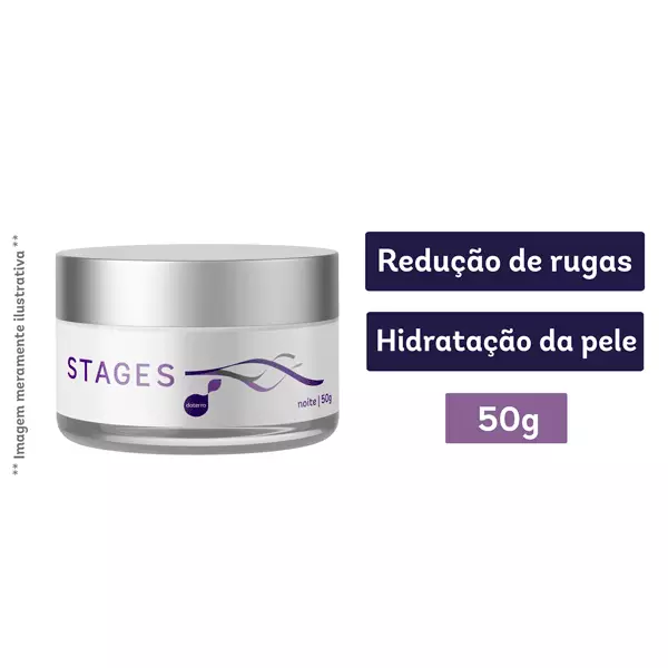 Gel Creme Rejuvenescedor Noite 50g - Stages Gel Creme Rejuvenescedor Noite 50g - Stages
