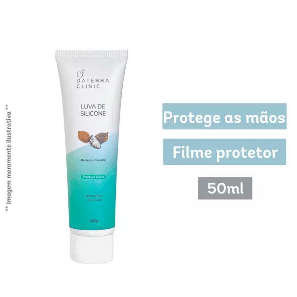 Luva de Silicone 50ml - Clinic Luva de Silicone 50ml - Clinic