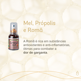 Spray Para Garganta - Mel, Própolis e Romã, 35ml - Vale do Mel