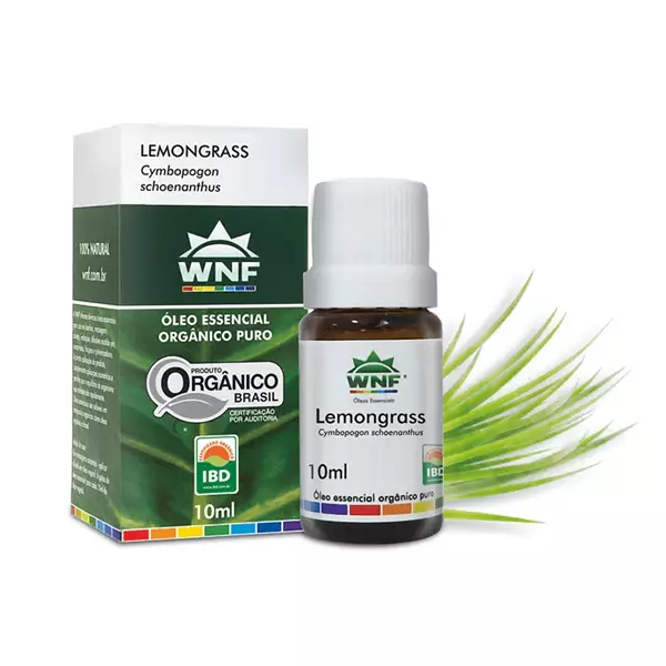 Óleo Essencial Lemongrass 10ml - WNF