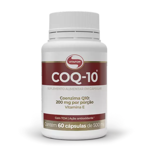 Coenzima Q10 200mg 60 cápsulas - Vitafor Coenzima Q10 200mg 60 cápsulas - Vitafor