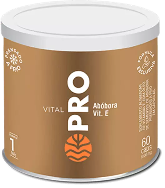 Vital Pro - Abóbora e Vitamina E, 60 cápsulas - Vital Âtman Vital Pro - Abóbora e Vitamina E, 60 cápsulas - Vital Âtman