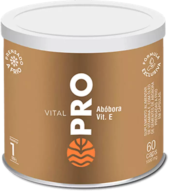 Vital Pro - Abóbora e Vitamina E, 60 cápsulas - Vital Âtman