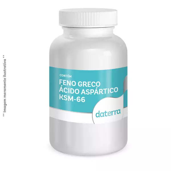 Feno Grego + Ácido Aspártico + KSM-66 Feno Grego + Ácido Aspártico + KSM-66