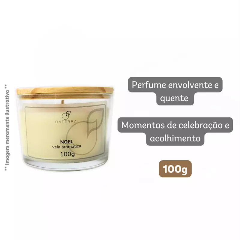 Vela Aromática Noel 100g