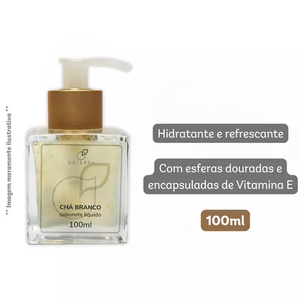 Sabonete líquido Chá Branco 100ml 