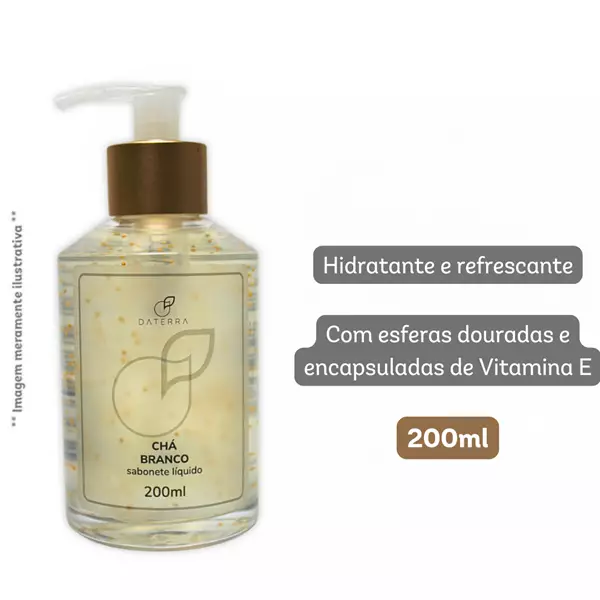 Sabonete Liquido Chá Branco 200ml Sabonete Liquido Chá Branco 200ml