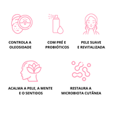 Bruma Hidratante com Pré e Probióticos 60ml  Daterra Derm